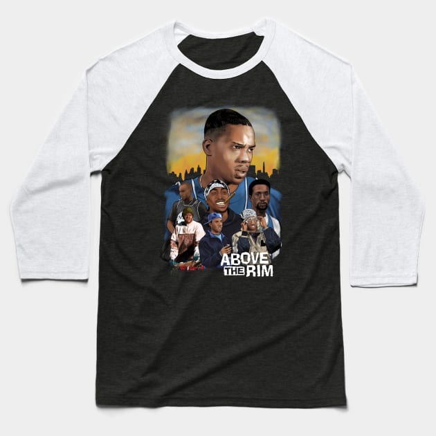 Above The Rim Baseball T-Shirt by Jones Factory